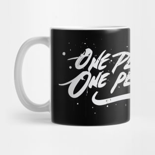One Planet, One People - mankind is one family Mug